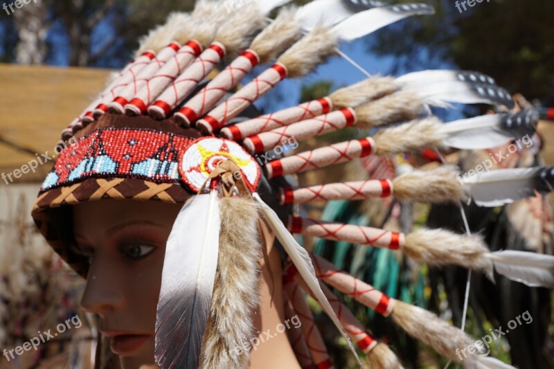 Indians Jewellery Feather Hippy Market Ibiza