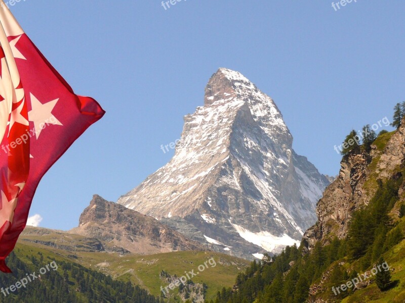 Matterhorn Zermatt Switzerland Free Photos