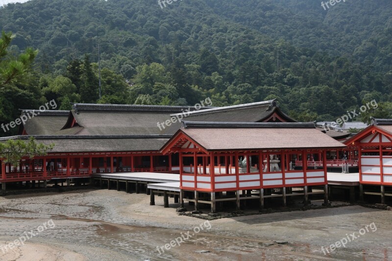 Hiroshima Miyajima Shrine Free Photos