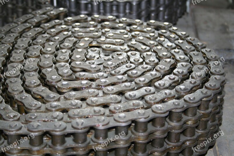 Chain Drive Mechanically Iron Chain Metal