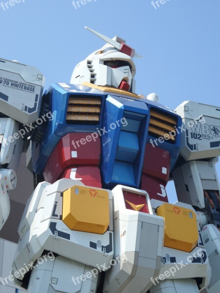 Tokyo Gundam Front Torso Robot