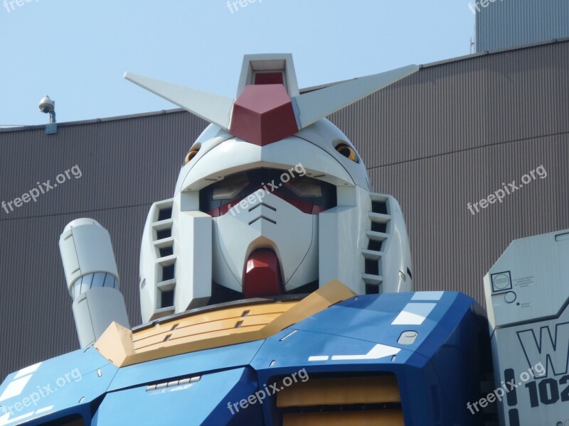 Tokyo Gundam Front Head Robot