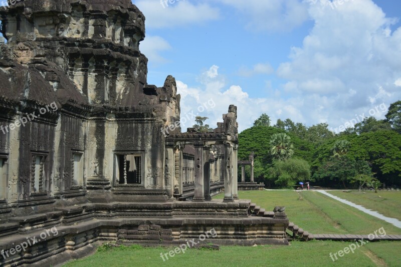 Angkor Wat Temples Of Angkor Cambodia Siem Reap Free Photos