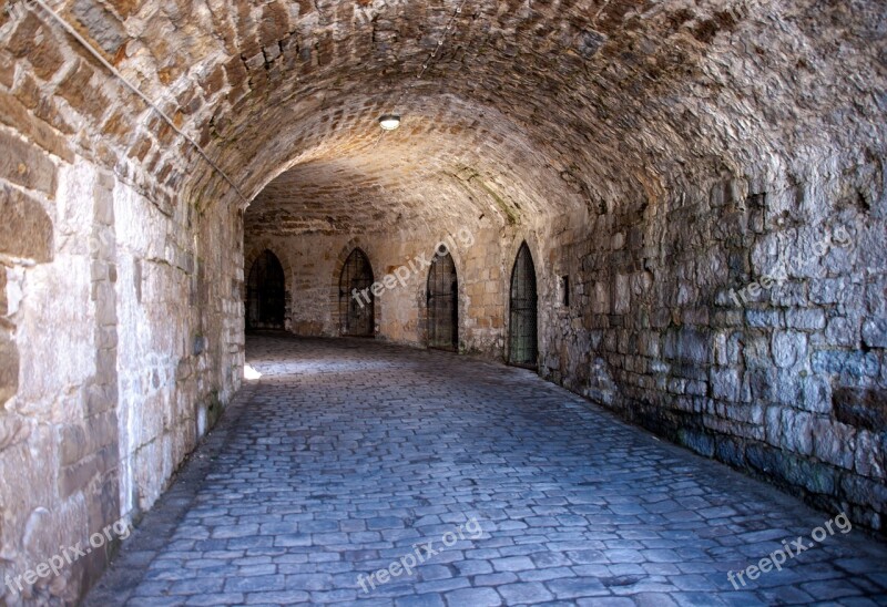 Castle Wall Hohenzollern Castle Wall Germany Fortress