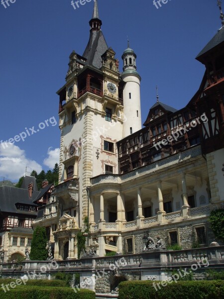 Peles Palace Castle Sinaia Romania