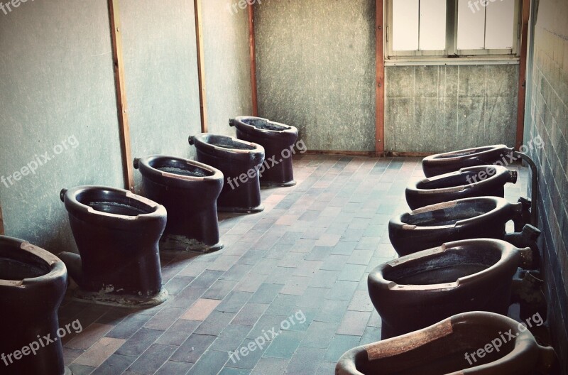 Konzentrationslager Dachau Memorial Toilets History