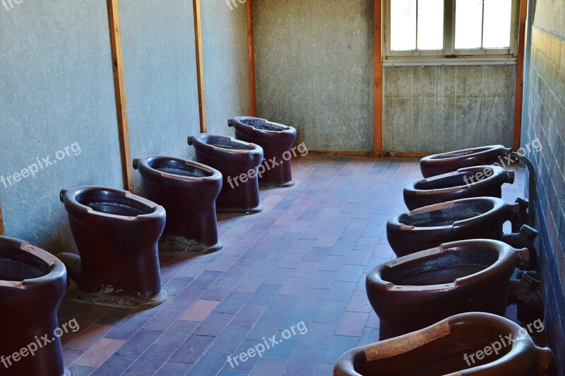 Konzentrationslager Dachau Memorial Toilets History