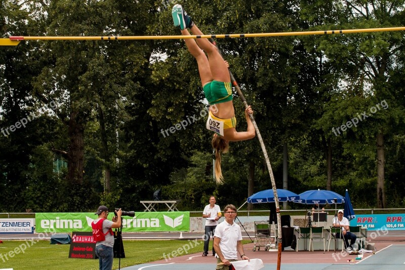 Athletics Sport Pole Vault Junior Gala Free Photos