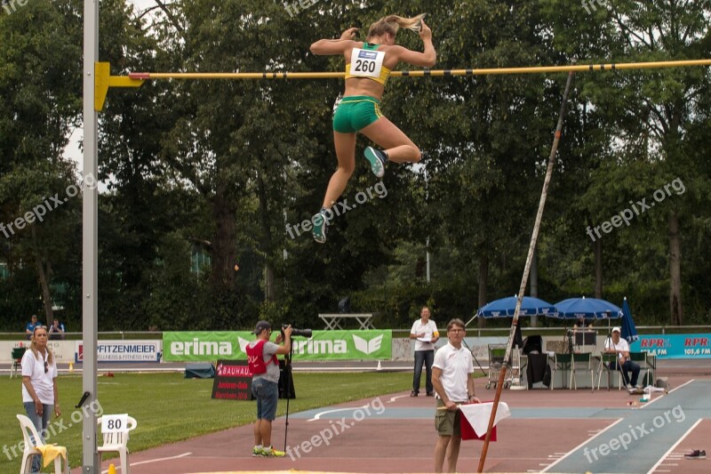 Athletics Sport Pole Vault Junior Gala Free Photos