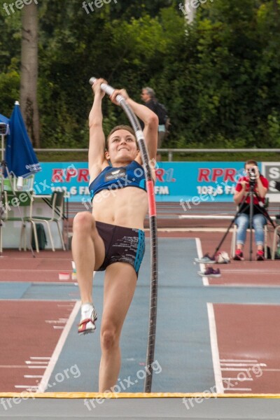 Athletics Sport Pole Vault Junior Gala Free Photos