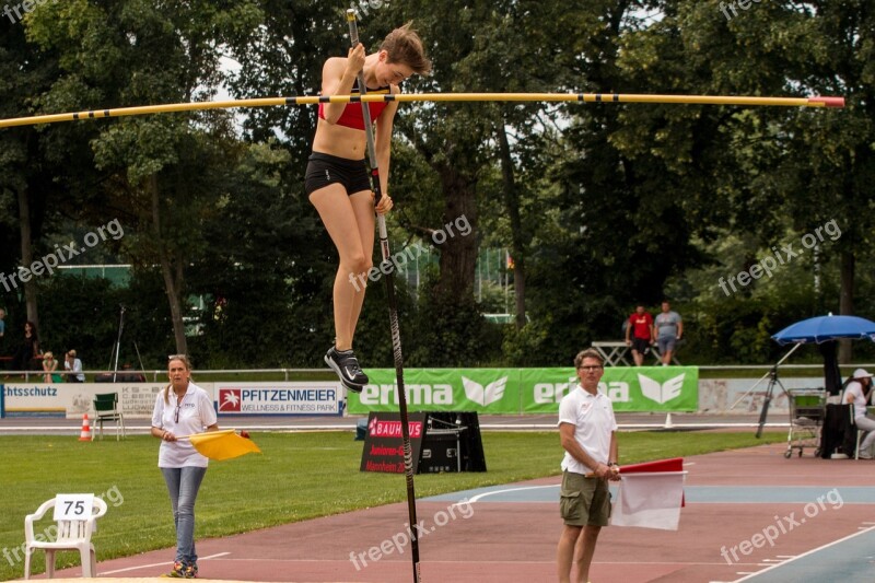 Athletics Sport Pole Vault Junior Gala Free Photos