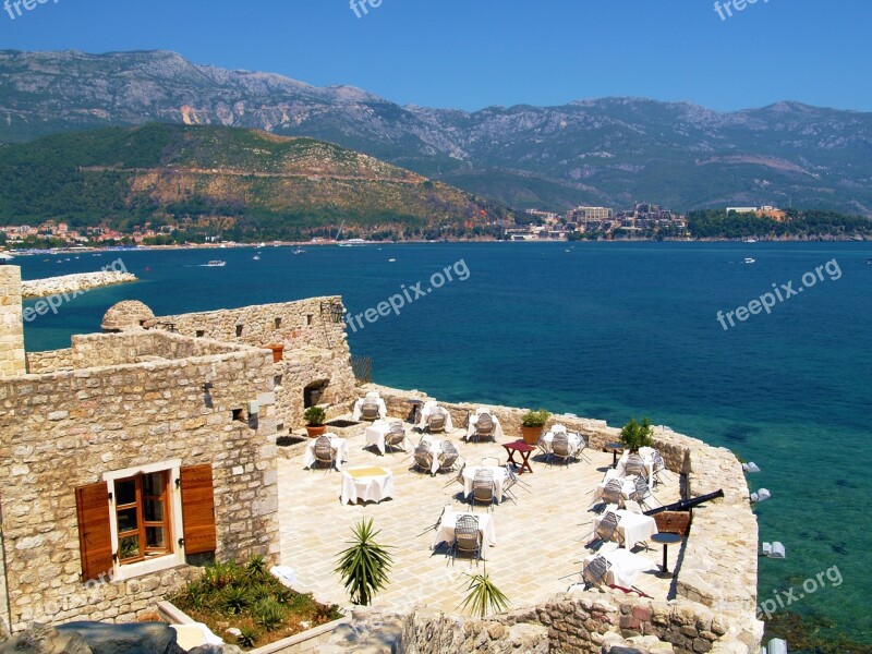 Restaurant Sea Table Outdoor Luxury