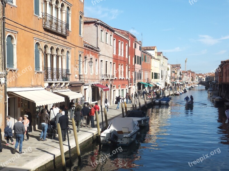 Canal Venice Mirano Venezia Touristic