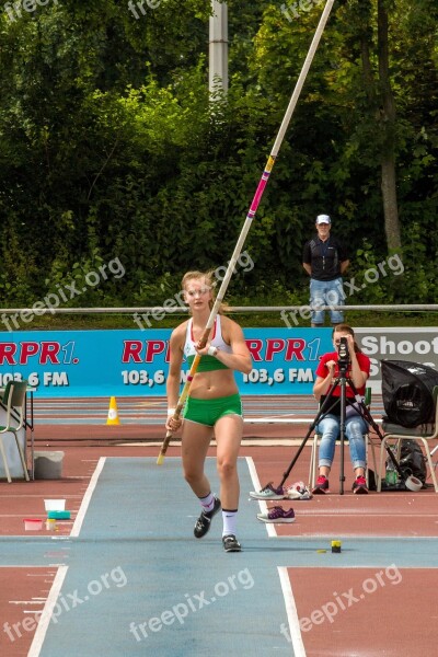 Athletics Sport Pole Vault Junior Gala Free Photos