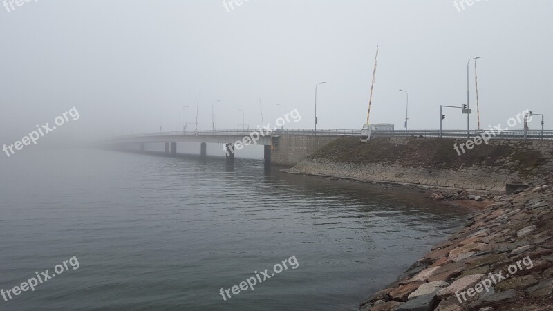 Fog Island Ferry Helsinki Bridge Road