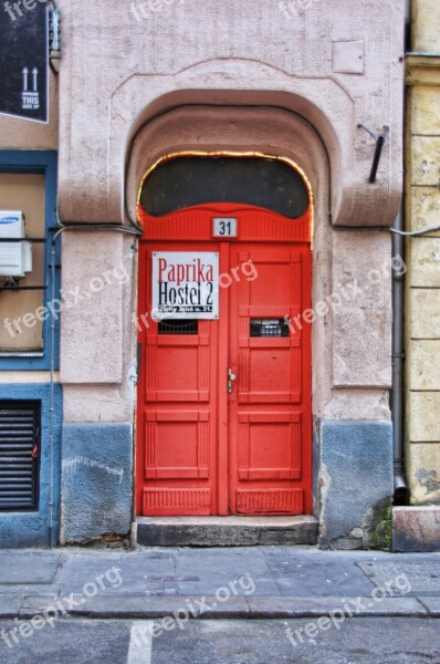 Bowever Door Red Road Budapest