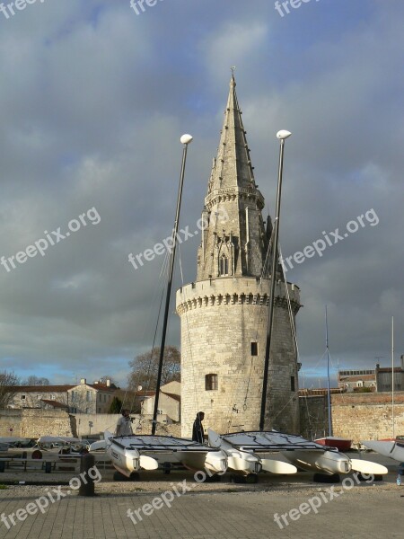 The Rochelle Port Charente-maritime Tower Free Photos