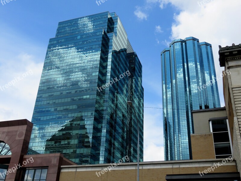 Urban Landscape City Skyscraper Panorama