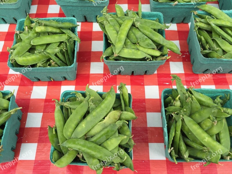 Farmers Market Snap Pod Peas Free Photos