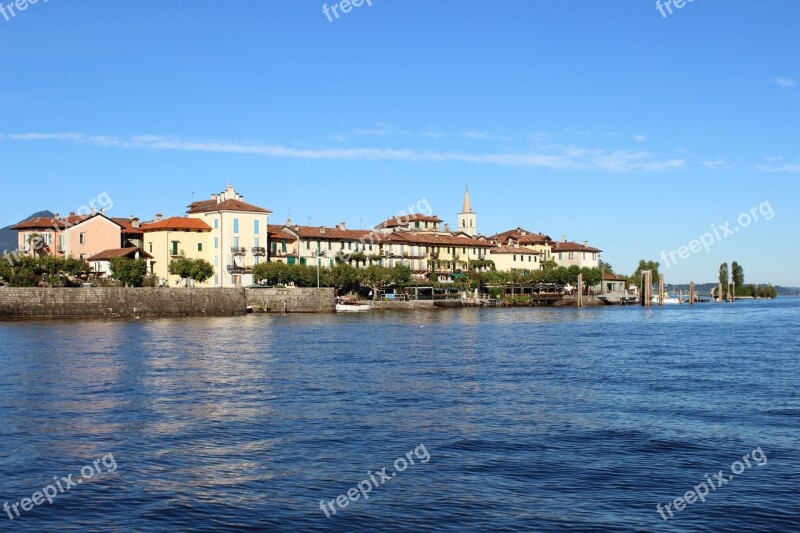 Italy Lago Maggiore Baveno Isola Bella Isola Superiore