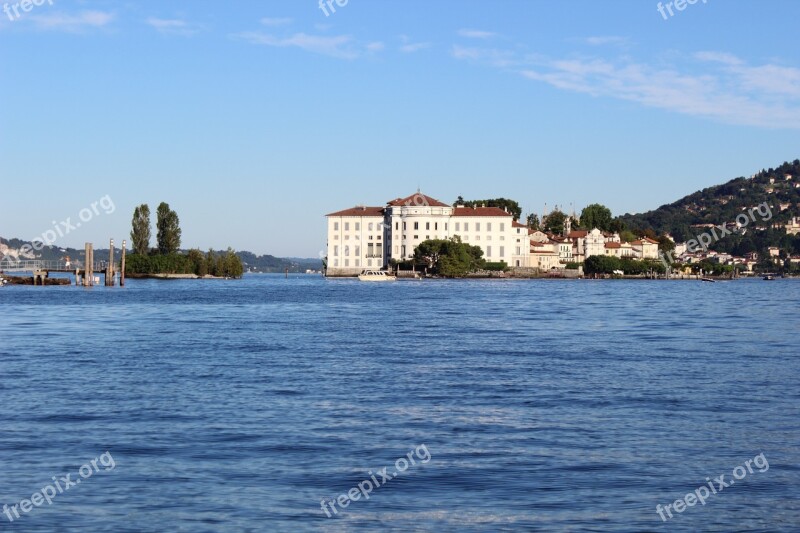 Italy Lago Maggiore Baveno Isola Bella Isola Superiore