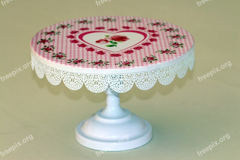 Plateau Heart Sweets Table Free Photos