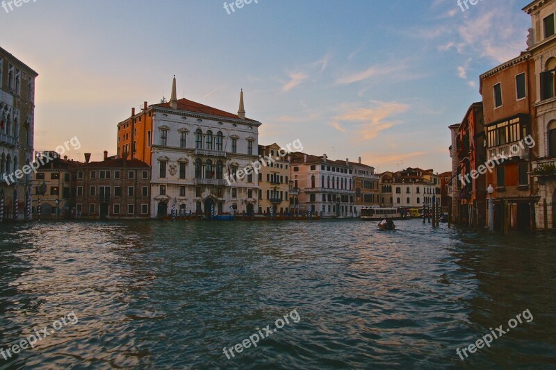 Venice Canal Architecture Venezia Europe