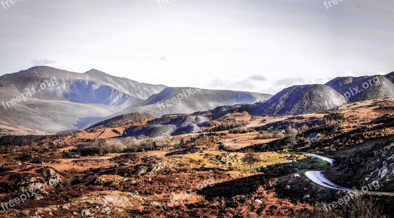 Yr Wyddfa Snowdon Wales Snowdonia Wyddfa