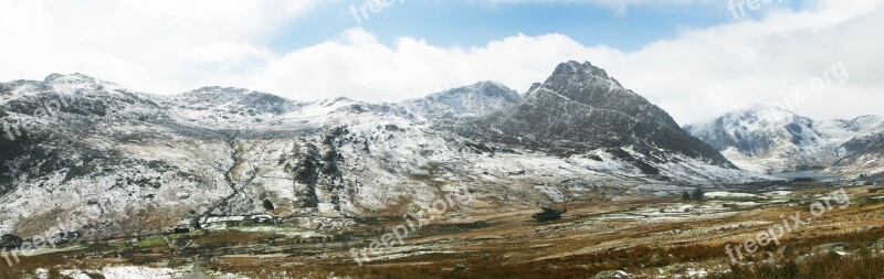 Tryfan Bethesda Wales North Mountain