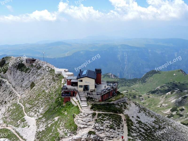 Refuge Mountain Hiking Dolomites Small Dolomites