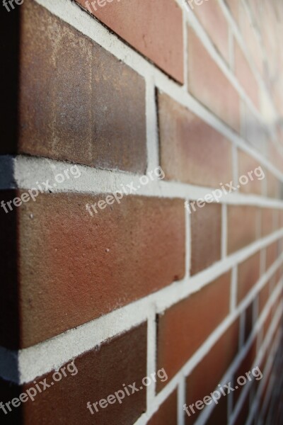 Wall Masonry Stone Red Joints