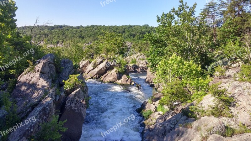 Great Falls Nature Rock National Park