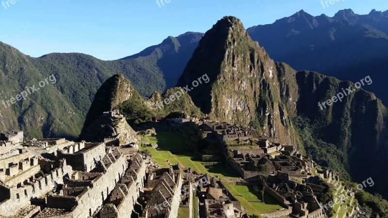 Peru Machu Picchu World Heritage Inca Andes