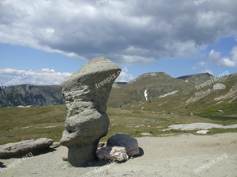 Busteni Romania Rock Stone Nature