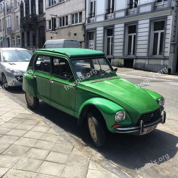 Car Vintage Retro Citroën French