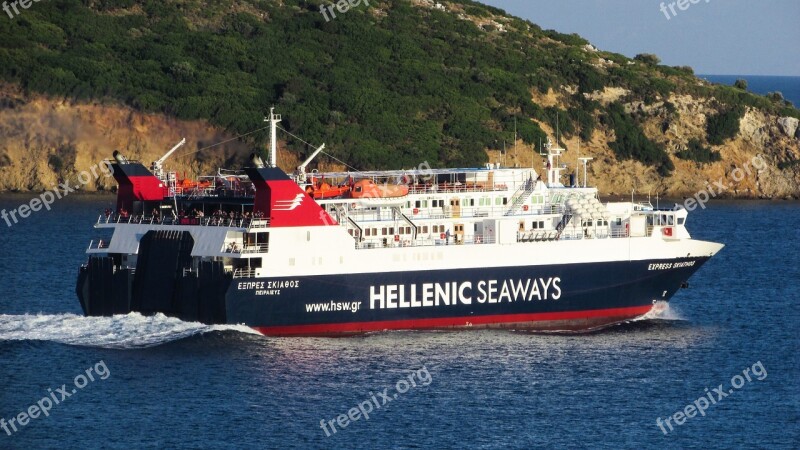 Ferry Boat Ship Sea Transport