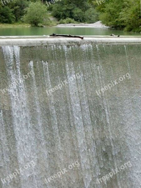 Weir Water Power Power Plant Energy Generation Dam