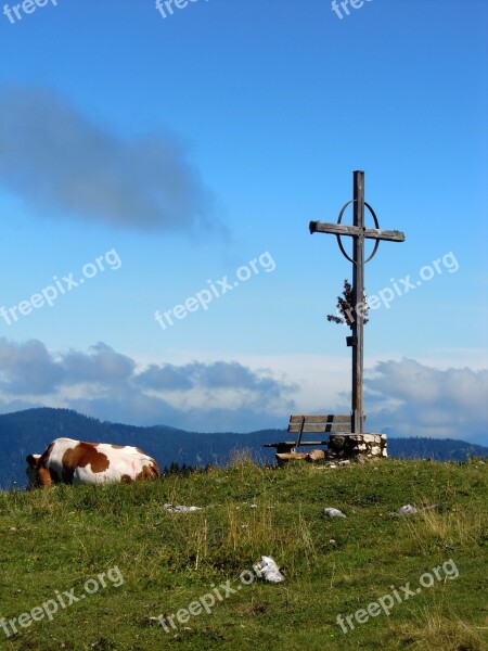 Summit Cross Summit Cross Mountains Alpine