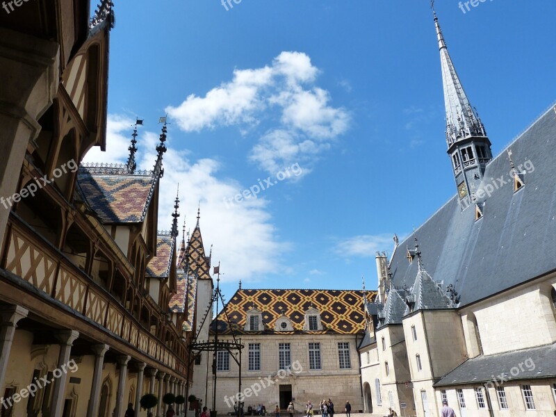 Beaune France Burgundy Middle Ages Hospice