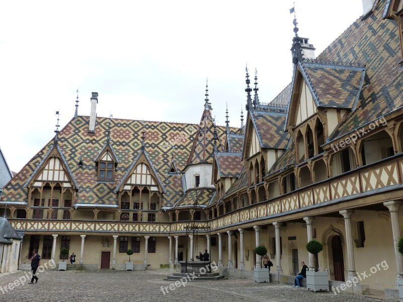 Beaune France Burgundy Middle Ages Hospice