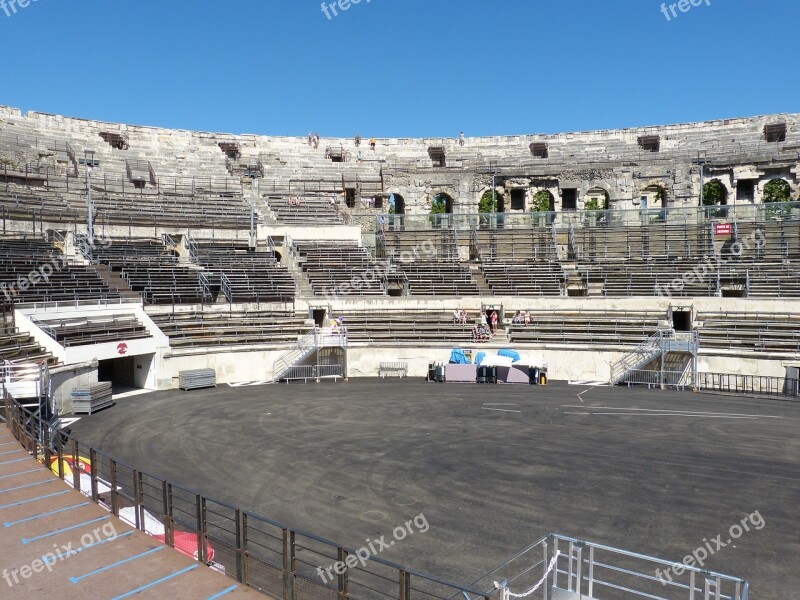 Nimes France South Of France Arena Roman