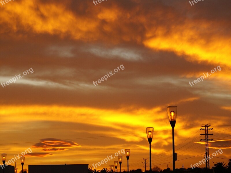 Sky Sun Sunset Spain Spanish