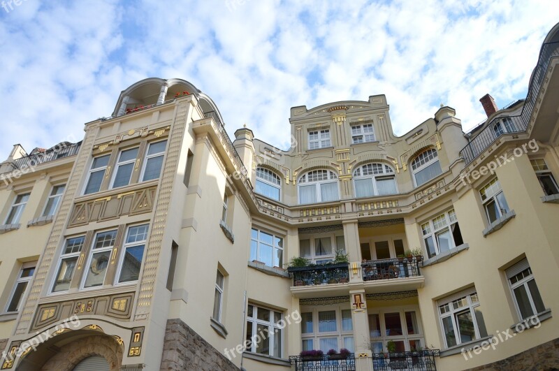 Art Nouveau Gründerzeit Villa House Ornaments