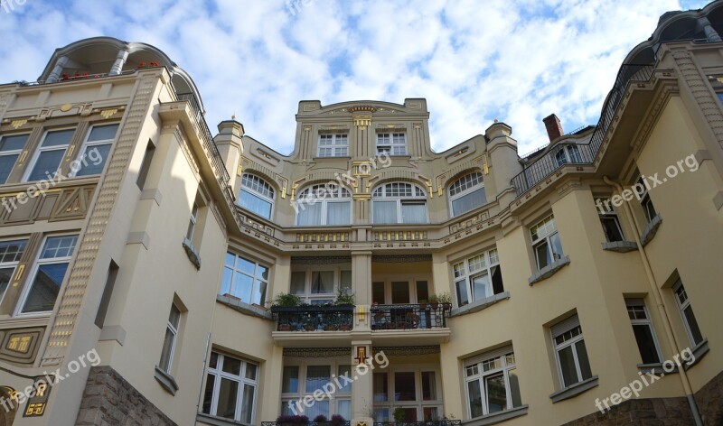 Art Nouveau Gründerzeit Villa House Ornaments