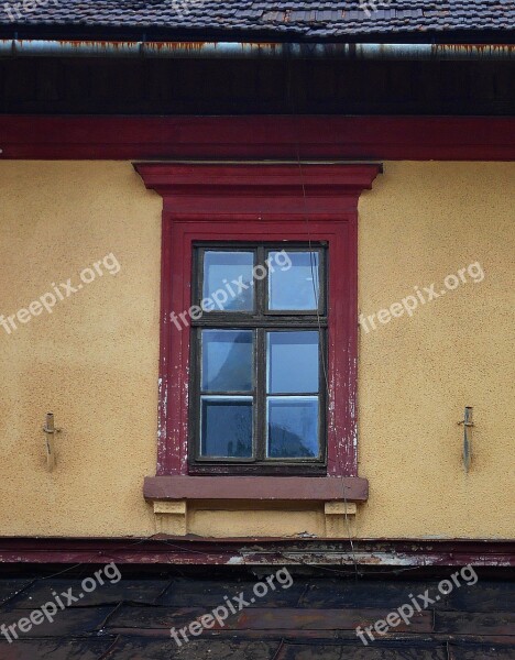 Window Railway Station Poland Kalwaria Zebrzydowska Architecture