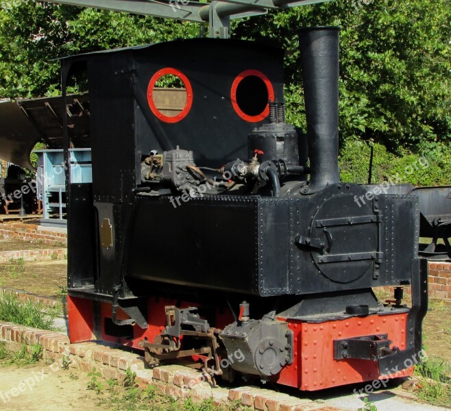 Steam Engine Old Factory Industrial Building Brick Factory