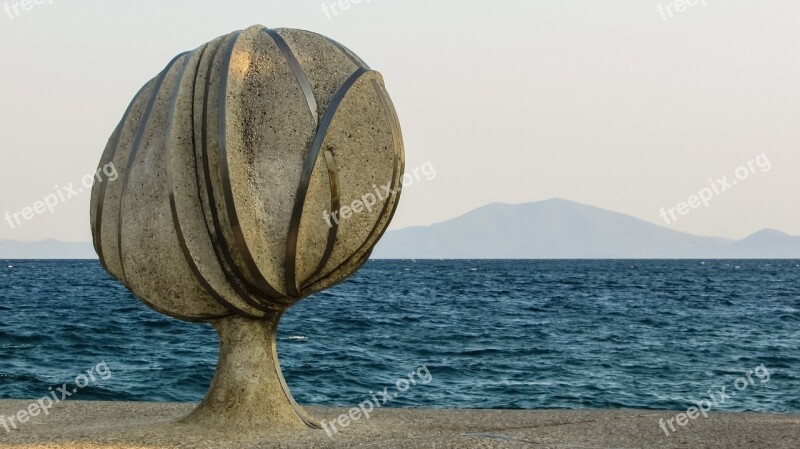 Greece Volos Anavros Park Sculpture Art