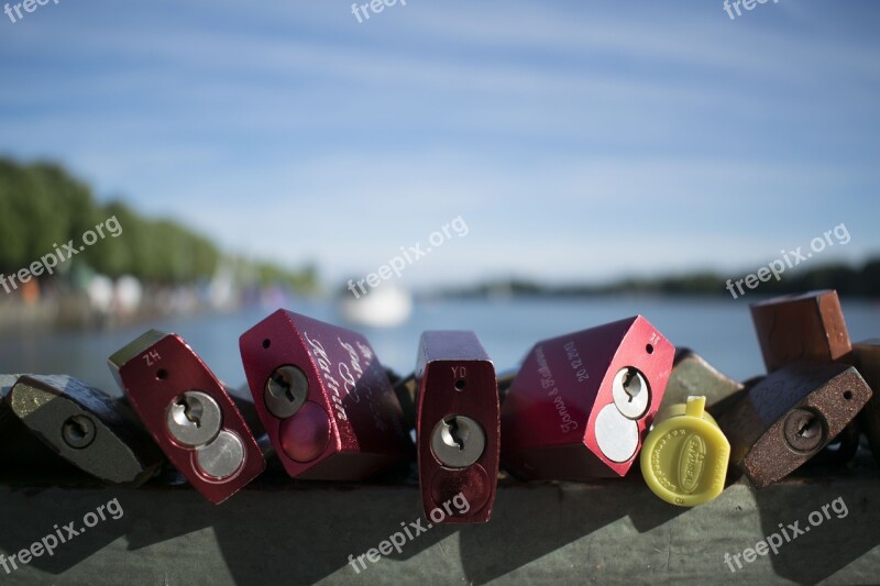 Love Lake Maschsee Castles Summer Sun