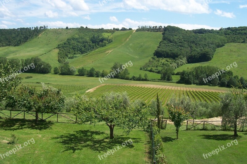 Umbria Hill Cottages-vacation Rentals Green Free Photos