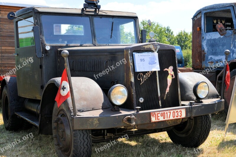 Truck Faun Oldtimer Historically German Empire